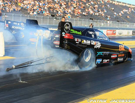 mrcap.ru прокатился на машине для драг-рейсинга Funny Car