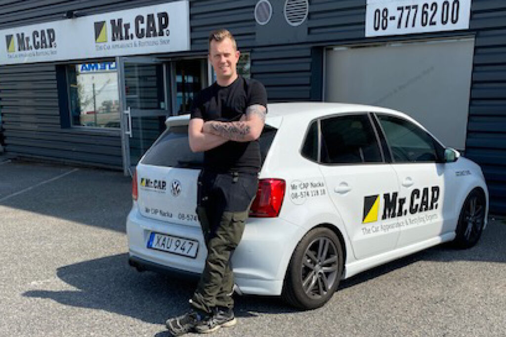 Robin Angeria, Franchisetagare på MrCAP